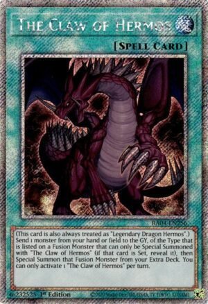 The Claw of Hermos - RA04-EN256 (Platinum Secret Rare)