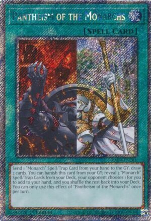 Pantheism of the Monarchs - RA04-EN261 (Platinum Secret Rare)