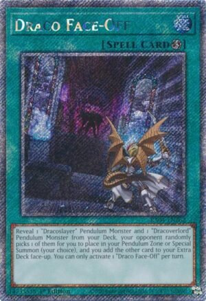Draco Face-Off - RA04-EN262 (Platinum Secret Rare)