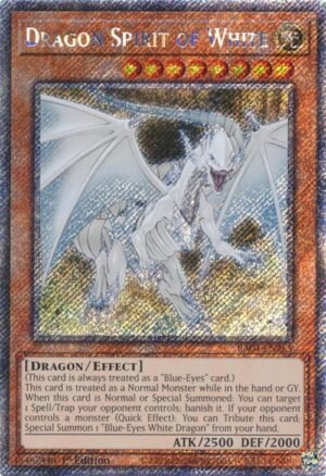 Dragon Spirit of White - RA04-EN265 (Platinum Secret Rare)
