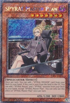 SPYRAL Master Plan - RA04-EN276 (Platinum Secret Rare)