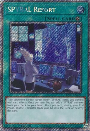 SPYRAL Resort - RA04-EN277 (Platinum Secret Rare)