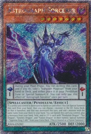 Astrograph Sorcerer - RA04-EN282 (Platinum Secret Rare)