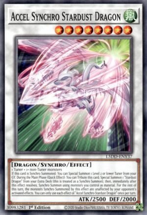 Accel Synchro Stardust Dragon - L5DD-ENY37 (common)