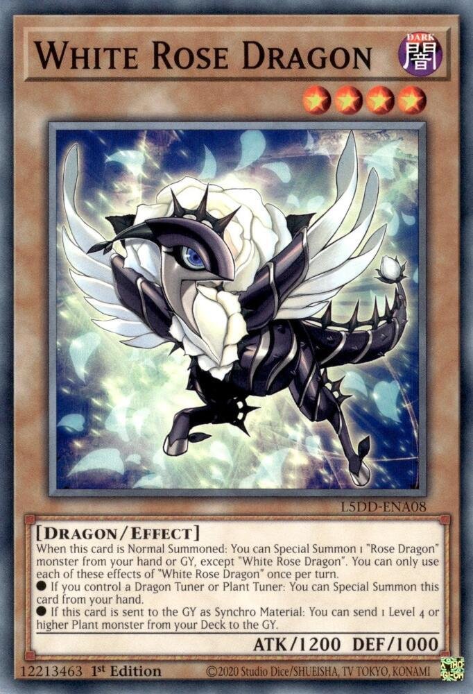White Rose Dragon - L5DD-ENA08 (common)