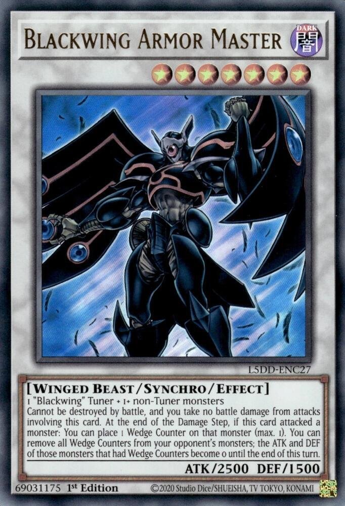 Blackwing Armor Master - L5DD-ENC27 (Ultra Rare)