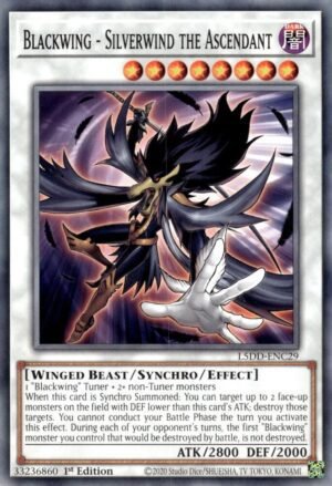 Blackwing - Silverwind the Ascendant - L5DD-ENC29 (common)