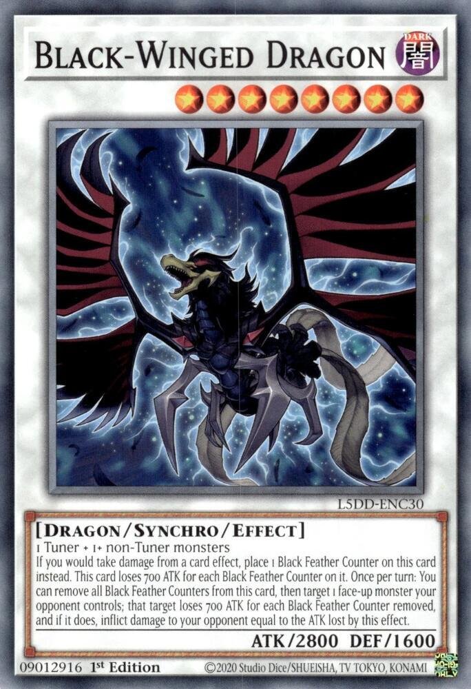 Black-Winged Dragon - L5DD-ENC30 (common)