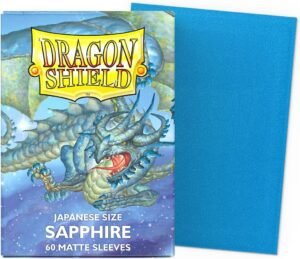 Dragon Shield Japanase Matte Spphire (Sleeves)
