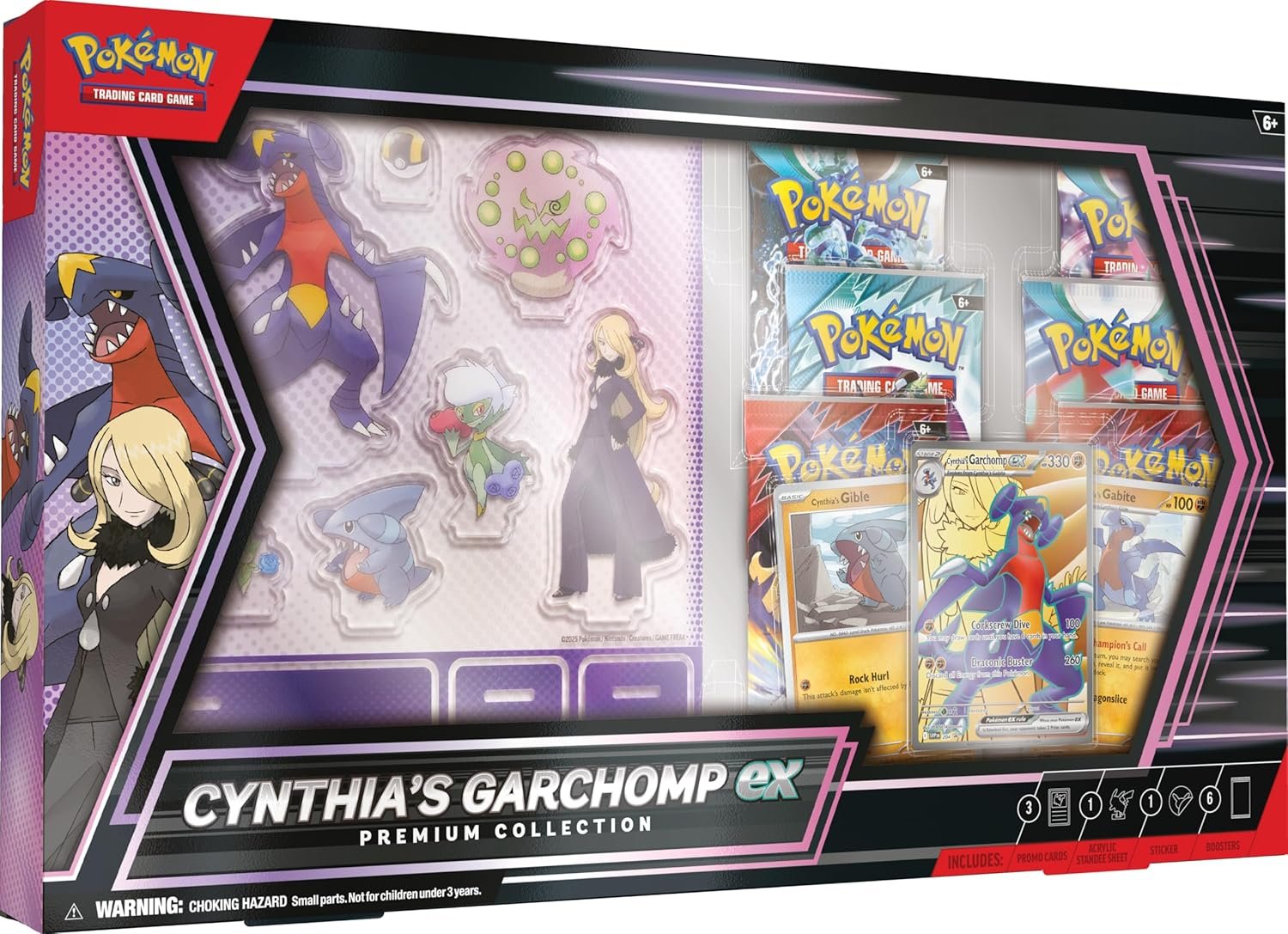Pokemon tcg Colección Garchomp ex Premium de Cynthia