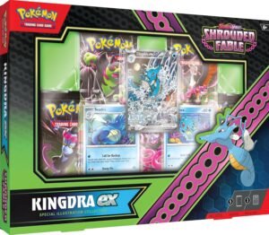 Pokemon tcg Scarlet and Violet: Shrouded Fable KINGDRA EX/Greninja EX Special Español