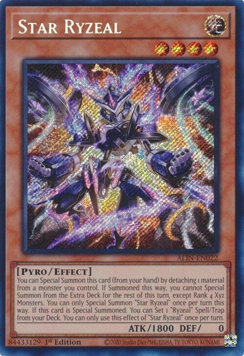 Star Ryzeal - ALIN-EN022 (Secret Rare)