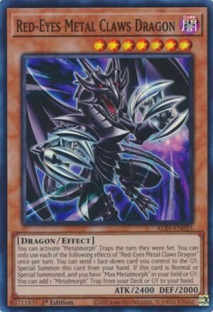 Red-Eyes Metal Claws Dragon - ALIN-EN025 (Super Rare)