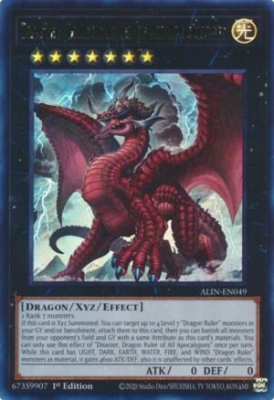 Disaster, Dragon Ruler of All Apocalypses - ALIN-EN049 (Ultra Rare)