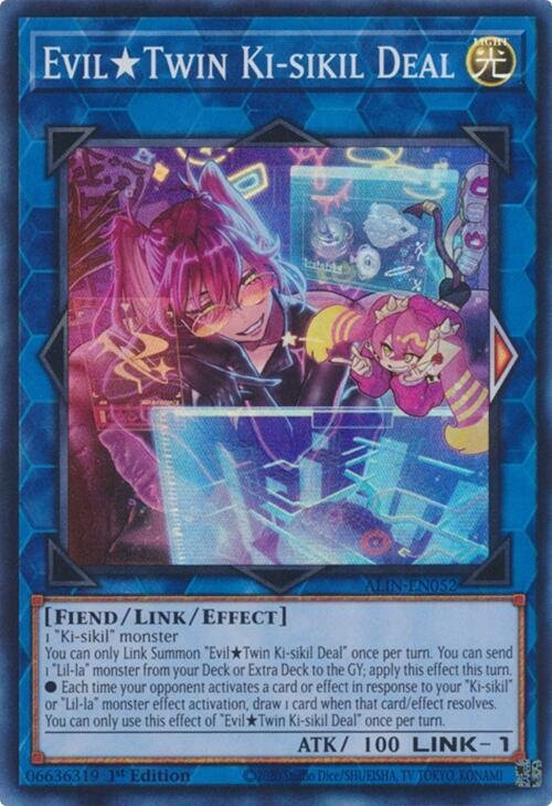 Evil★Twin Ki-sikil Deal - ALIN-EN052 (Super Rare)