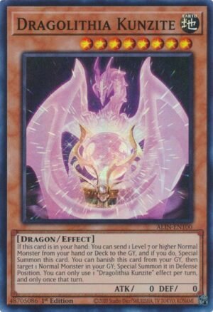 Dragolithia Kunzite - ALIN-EN100 (Super Rare)