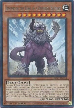 Behemoth the King of a Hundred Battles - JUSH-EN050 (Rare)