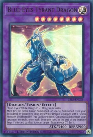 Blue-Eyes Tyrant Dragon - 25LP-EN019 (Ultra Rare)