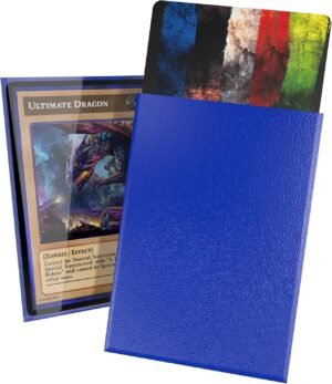 Ultimate Guard Cortex Outer Card Sleeves, Blue Back, Glossy STANDARD Size 100 Cant