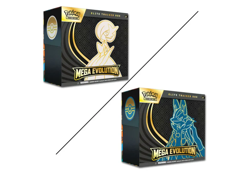 Pokemon tcg MEGA EVOLUTION ELITE TRAINER BOX Lucario - Gardevoir