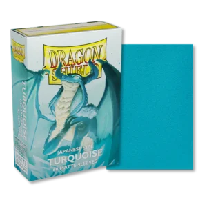DRAGON SHIELD JAPANESE SLEEVES MATTE - TURQUOISE YADOLOM (Sleeves)