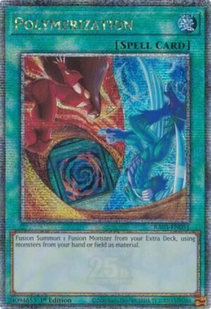 Polymerization HERO ART - RA03-EN051 (Quarter Century Secret Rare)
