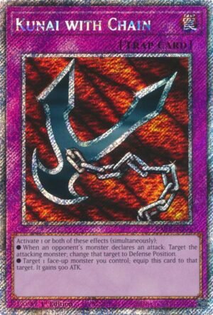 Kunai with Chain - RA03-EN204 (Platinum Secret Rare)