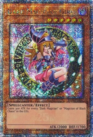 Dark Magician Girl (3TH) - RA04-EN107 (Quarter Century Secret Rare)