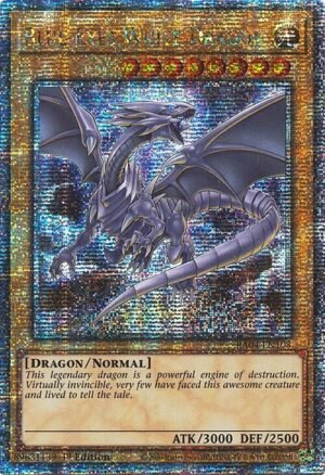 Blue-Eyes White Dragon (8th) - RA04-EN108 (Quarter Century Secret Rare)