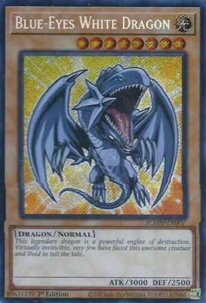Blue-Eyes White Dragon - BLMM-EN001 (Secret Rare )