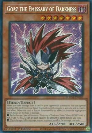 Gorz the Emissary of Darkness - BLMM-EN005 (Secret Rare )