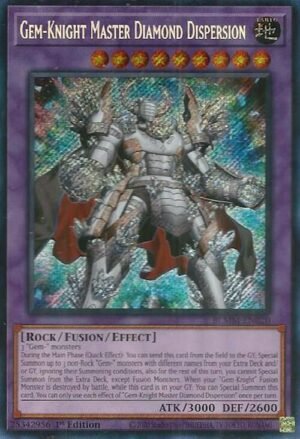 Gem-Knight Master Diamond Dispersion - BLMM-EN020 (Secret Rare)