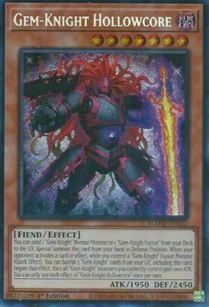 Gem-Knight Hollowcore - BLMM-EN022 (Secret Rare)