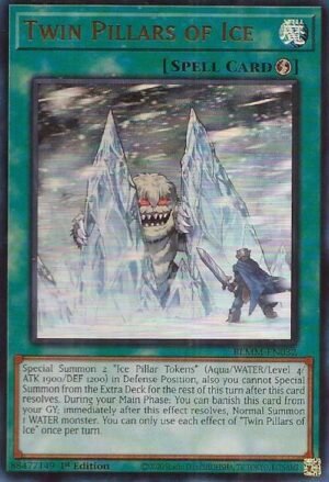Twin Pillars of Ice - BLMM-EN032 (Ultra Rare)