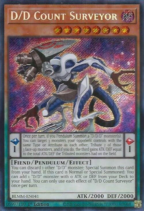 D/D Count Surveyor - BLMM-EN041 (Secret Rare)