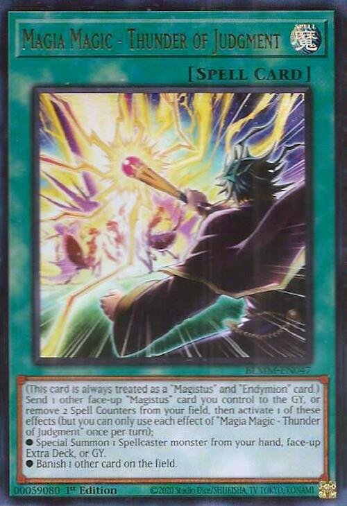 Magia Magic - Thunder of Judgment - BLMM-EN047 (Ultra Rare)