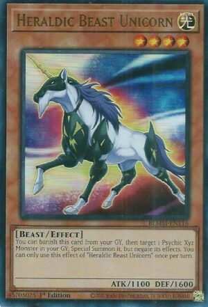 Heraldic Beast Unicorn - BLMM-EN116 (Ultra Rare)