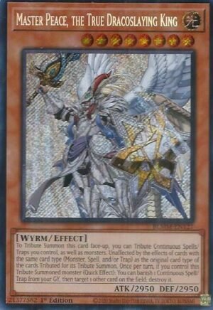 Master Peace, the True Dracoslaying King - BLMM-EN127 (Secret Rare)