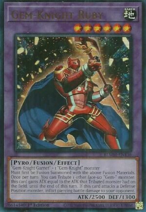 Gem-Knight Ruby - BLMM-EN136 (Ultra Rare)