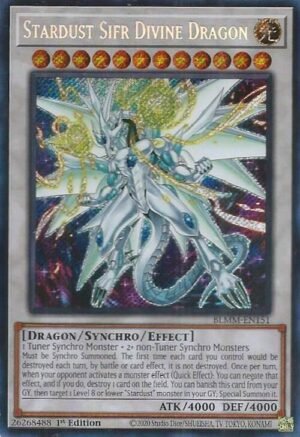 Stardust Sifr Divine Dragon - BLMM-EN151 (Secret Rare)