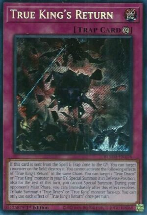 True King's Return - BLMM-EN176 (Secret Rare)