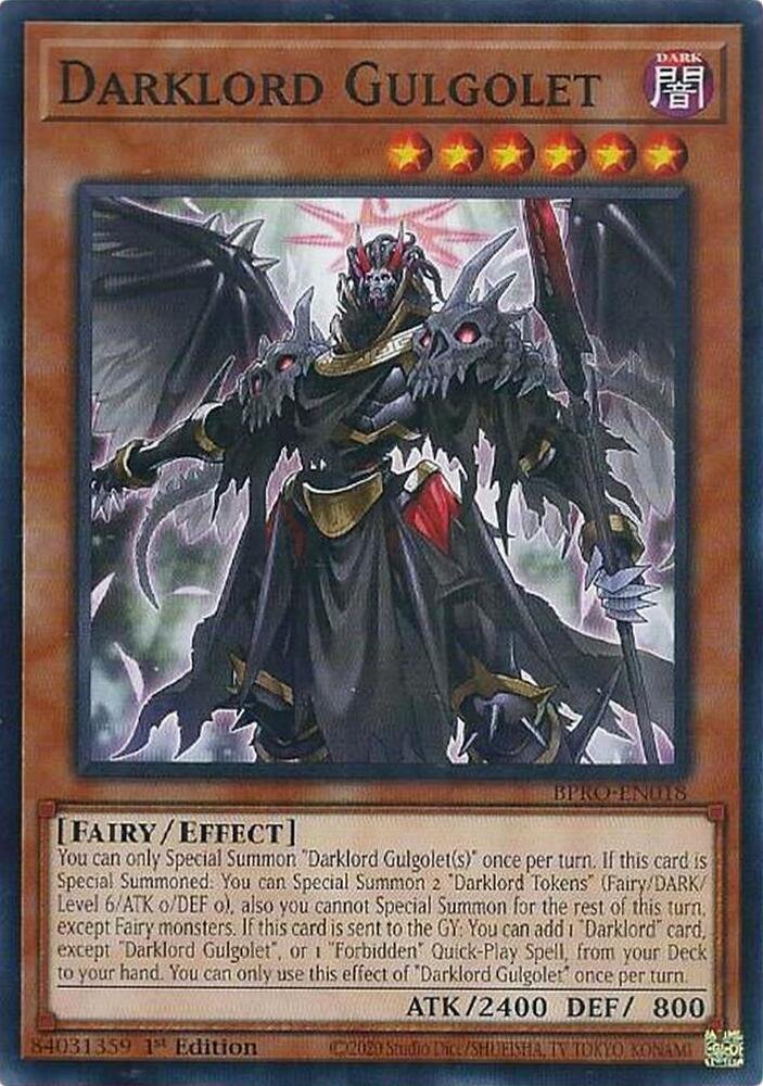 Darklord Gulgolet - BPRO-EN018 (Common)