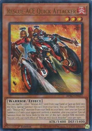 Rescue-ACE Quick Attacker - BPRO-EN023 (Ultra Rare)