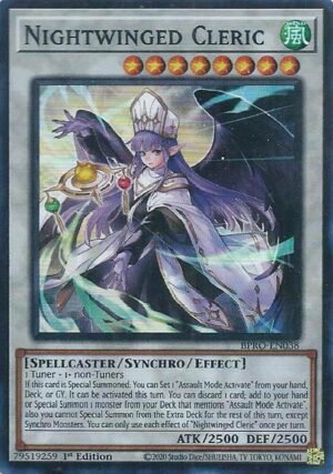 Nightwinged Cleric - BPRO-EN038 (Super Rare)