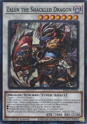 Zalen the Shackled Dragon - BPRO-EN042 (Super Rare)