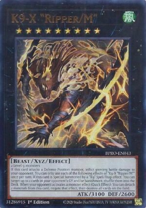 K9-X Ripper/M - BPRO-EN043 (Ultra Rare)