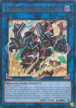 Borrelshroud Dragon - BPRO-EN047 (Ultra Rare)