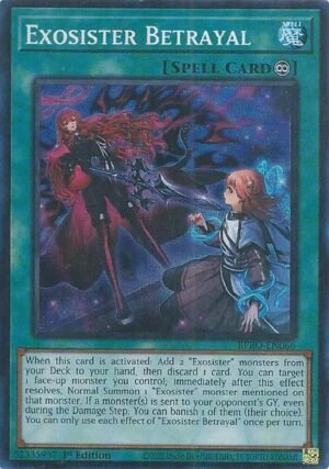 Exosister Betrayal - BPRO-EN066 (Super Rare)