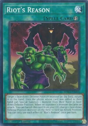 Riot's Reason - BPRO-EN069 (Common)