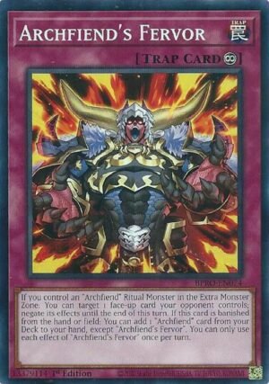 Archfiend's Fervor - BPRO-EN074 (Common)